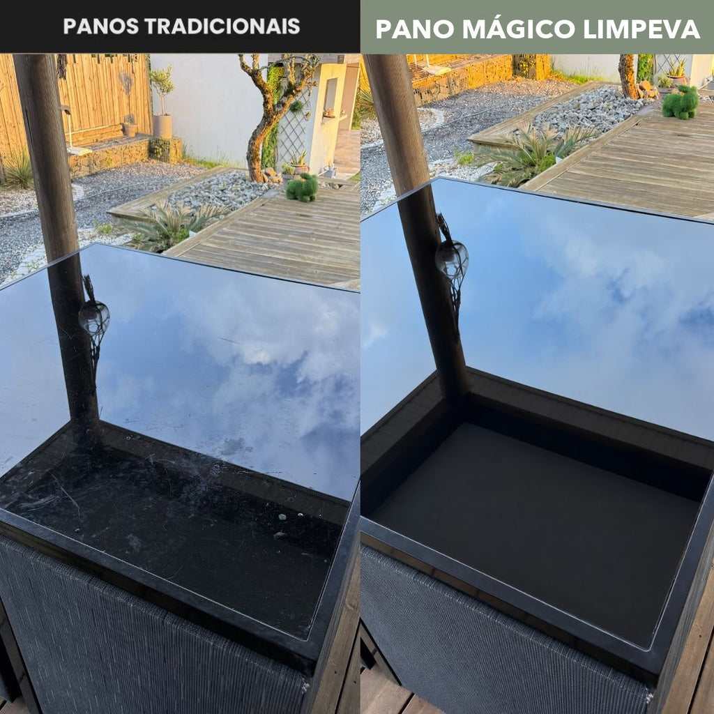 Panos tradicionais vs pano mágico LIMPEVA